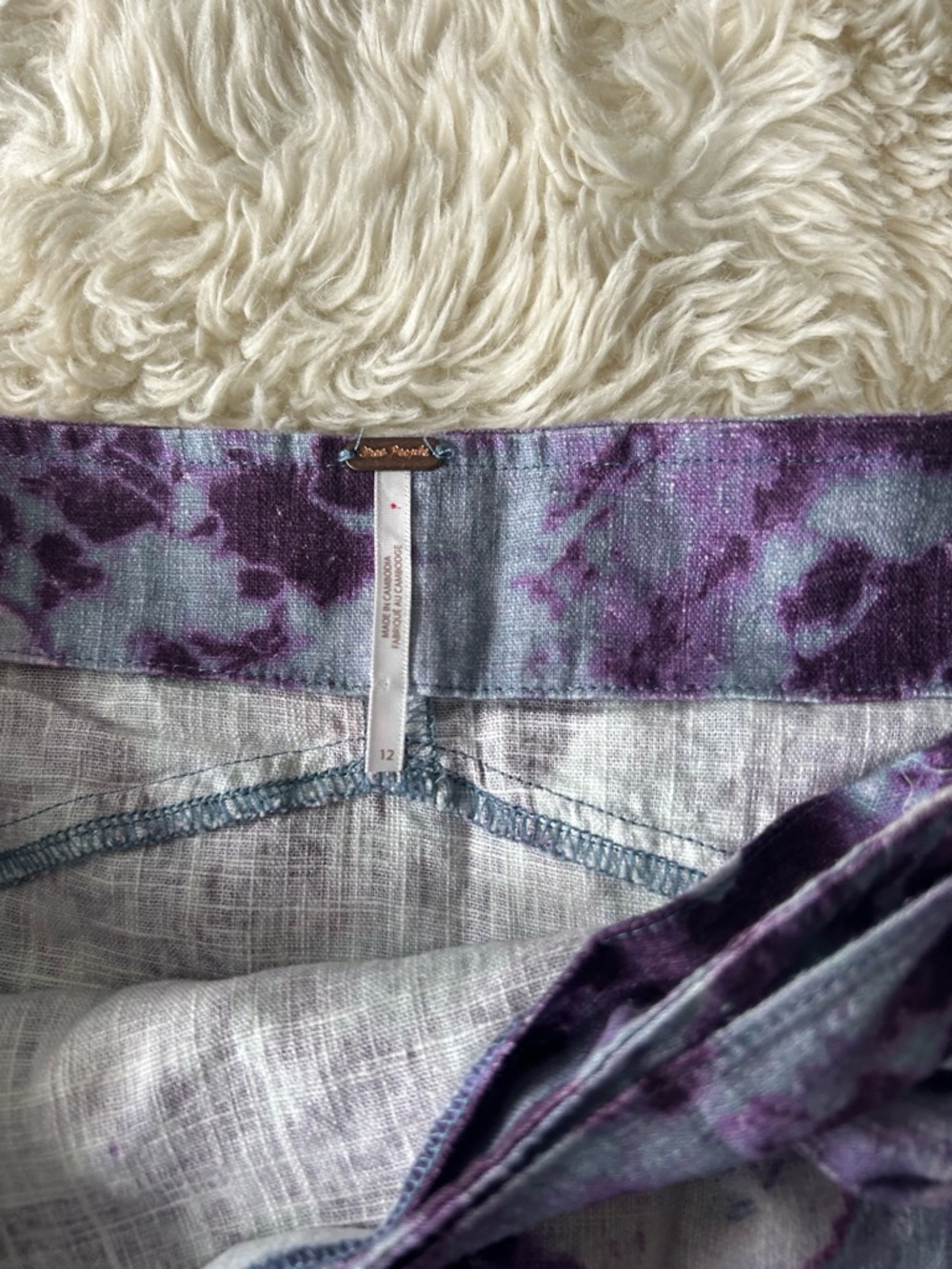 Free People Purple Skirt - Picture 3 of 6